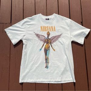 Nirvana In Utero Band Tee